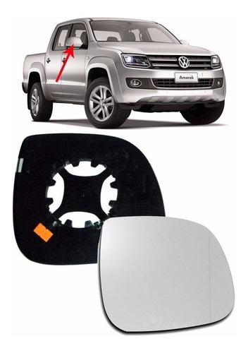 Lente Retrovisor Amarok 10 11 12 13 14 2010 2011 2012 2014