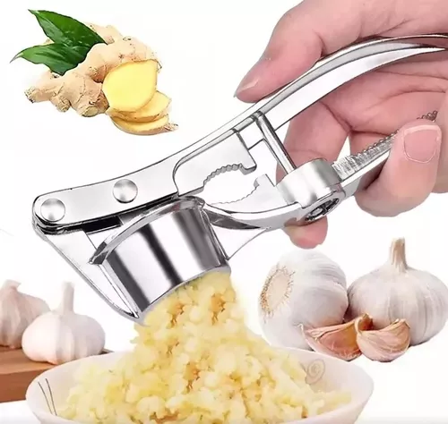 Balancín de ajo, cortador de ajo de acero inoxidable, herramienta de cocina  profesional Afortunado Sencillez