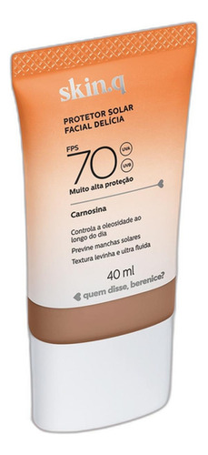 Quem Disse, Berenice? Protetor Solar Fps 70 Cor 03 40ml