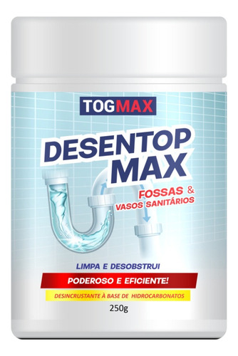 Desentupidor Pó Biologico Desentop Fossa Caixa Gordura 250g