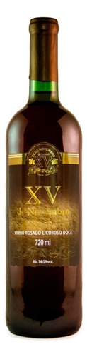 Vinho Rosado Licoroso 720ml Xv De Novembro