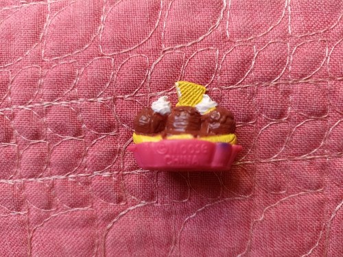 Shopkins Helado De Chocolate En Plato Rosa (Usado)