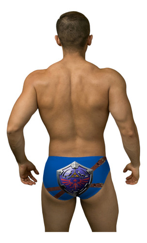 Brief Masculino Retro Gamer, Ropa Interior Cómoda Divertida