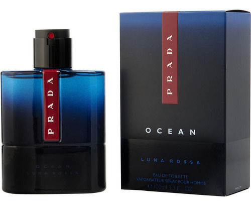 Perfume Prada Luna Rossa Ocean Edt En Spray Para Hombre 100