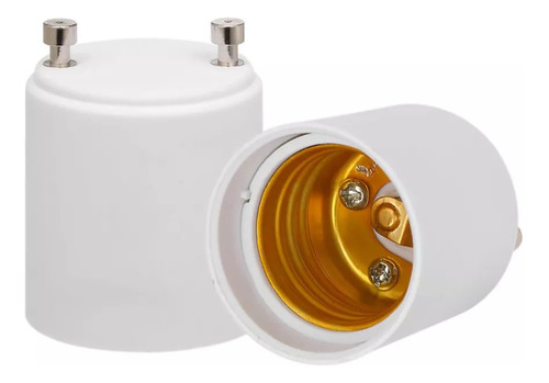 Tapa De Bombilla Led Con Adaptador Gu24 A E26 E27, 2 Piezas