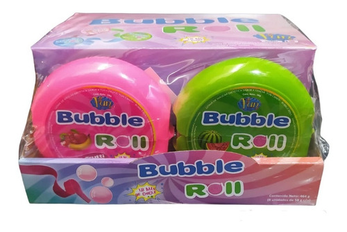 Chicles Bubble Roll X 8u