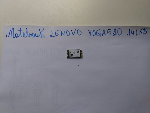 Placa Wireless Do Wi-fi Para Notebook Lenovo Yoga 520 (Usado)