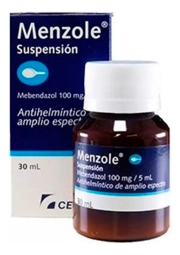 Menzole® Suspensión 30 Ml (mebendazol)