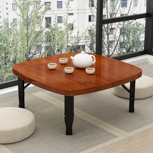 Mesa Baja Plegable, Mesa De Comedor, Mesa De Centro Cuadrada