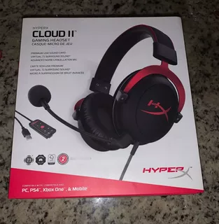 Audífonos Gamer Hyperx Cloud Ii Red