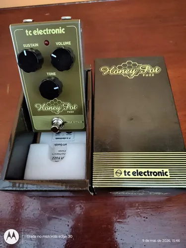 Pedal Fuzz Tc Electronic Honey Pot Para Guitarra | Frete grátis