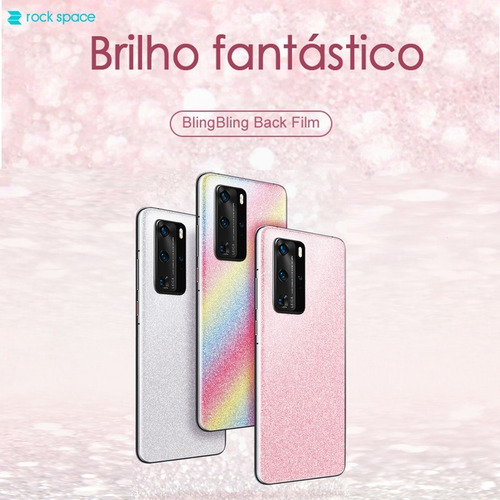 Imagem 2 de 2 de Película Skin Galaxy S20 Plus 6.7 Kingshield 3d Bling Bling