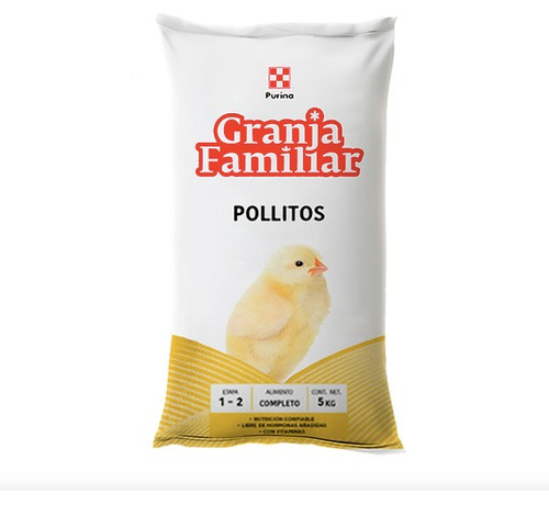 Granja Familiar Pollitos Con 20% Proteina Para Engorda 5kg