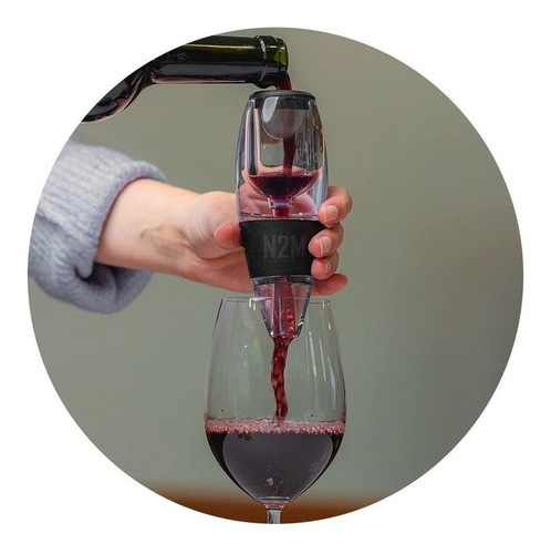 Decantador Vino Oxigenador Aireador Con Base Decanter