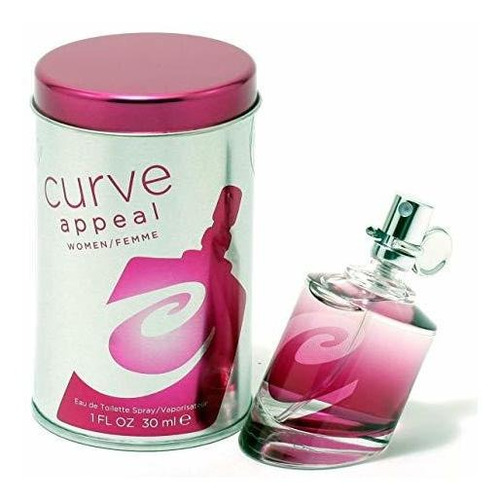 Edt 1.0 Onzas Curve Appeal Para Mujer En Spray