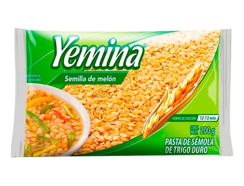 Yemina Pasta Semilla De Melon No.1  200 Gr