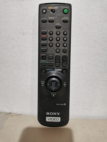 Control Remoto Sony Rmt-v232Video Original. 