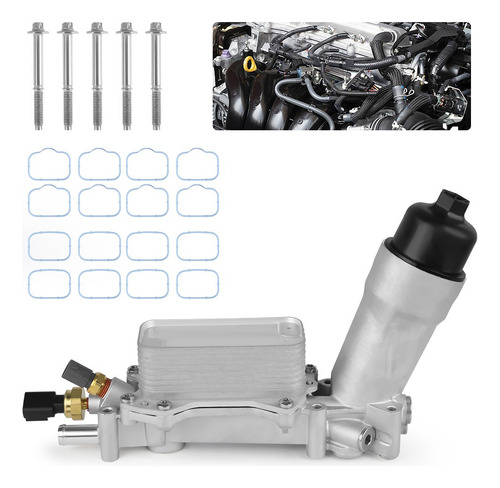 Kit Resfriador Oleo Motor + Sensores Dodge Journey 3.6 V6