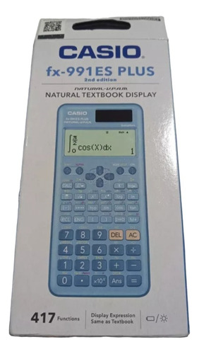 Calculadora Científica Casio Fx-991es Plus /417 Funciones