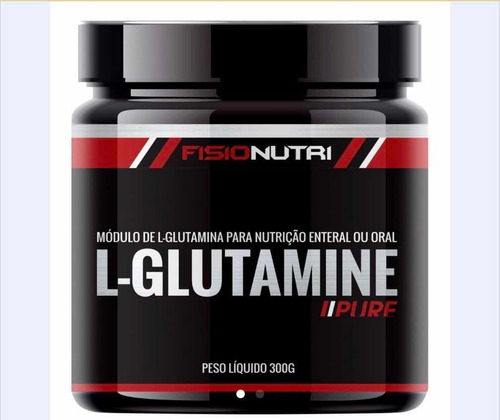 Kit 5 Glutamina Fisionutri 300g