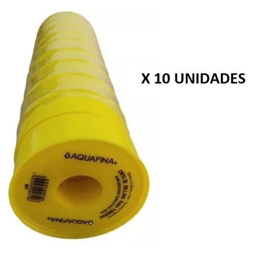Teflon Profesional 3/4 Aquafina Pack De 10 Unidades