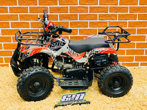 Cuatrimoto Para Niños 50cc A Gasolina Encendido Electrónico