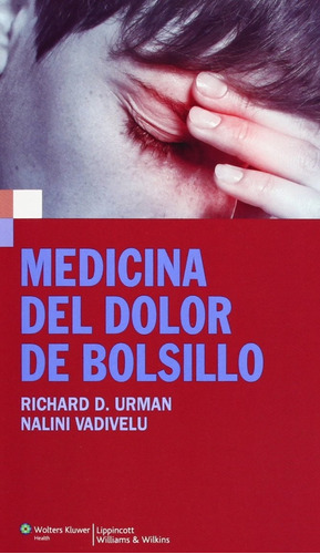 Urman Medicina Del Dolor De Bolsillo 1ed/2012 Nue Env T/país