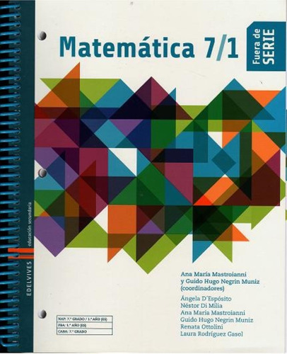 Matematica 7/1 Fuera De Serie