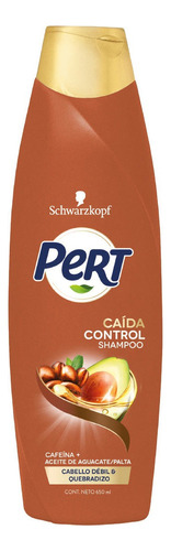 Shampoo Pert Control Caída Cafeína Y Aceite De Aguacate 650ml