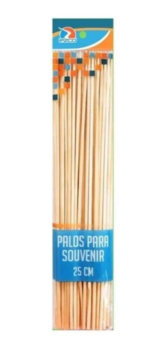 Palitos Para Brochette De Bamboo 50 Unidades X 25 Cms Ezco