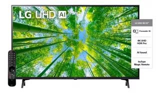 Smart Tv 4k Uhd 43 LG Thinq Ai Uq8050 - Rex