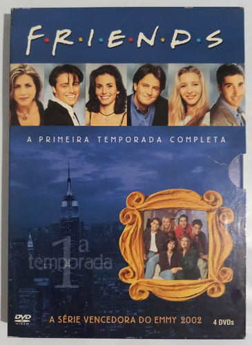 Dvd Box Friends - Primeira 1ª Temporada Completa - 4 Discos