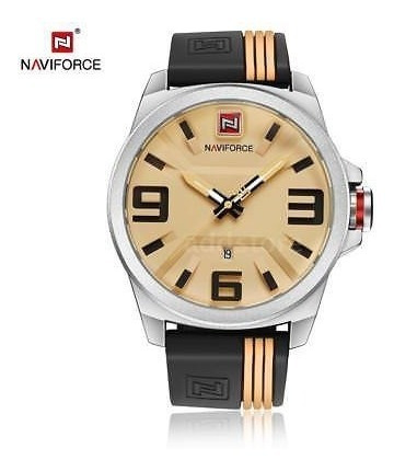 Naviforce Moda Muñeca Reloj Deportivo Casual Hombres Cuarzo 