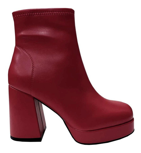 Botin Ecocuero Zaz59 Rojo