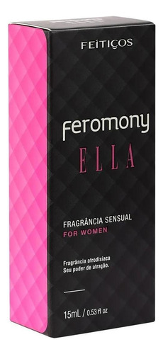 Perfume Feminino Afrodisíaco Feromony Ella - 15ml
