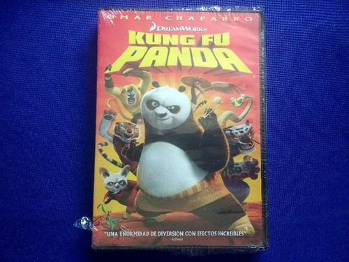 Dvd Kung Fu Panda - Nuevo - Película Animada Dreamworks