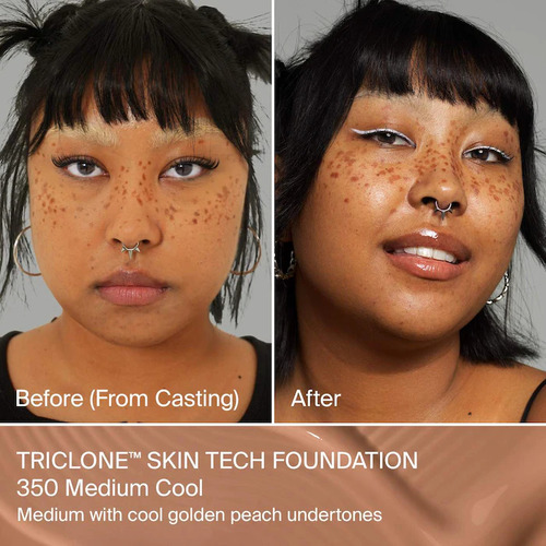 Haus Labs By Lady Gaga Triclone Skin Tech - Maquillaje 30 Ml 350 Medium Cool - Medium With Cool Golden Peach Undertones