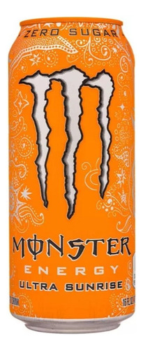 Energizante Monster Ultra Sunrise Zero Lata 473mlpack X6