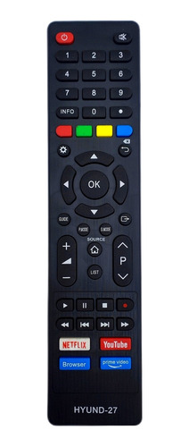 Control Remoto Tv Aiwa Smart Modelo: Aw58b4k // Nuevos.!!!