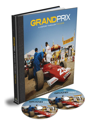 Livro + 2 Dvds Grand Prix History Through The Lens F1 Senna Formula 1 Ferrari Schumacher Hamilton Mclaren Piquet Fittipaldi Lotus Importado (Usado)