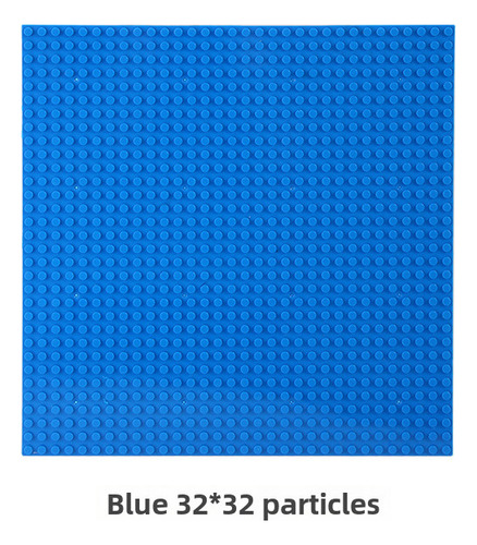 Lj Placa Base For Bloques Pequeños 25x25 Cm, Azul Oscuro