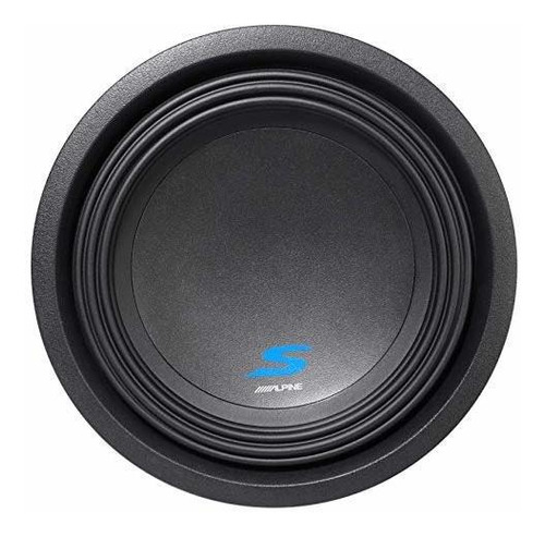 Alpine S-w10d4 S-series Subwoofer Doble De 4 Ohmios De 10  