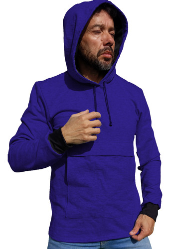 Id687 Buzo One Cargo Hoodie Hartl Sport Casual Urbano