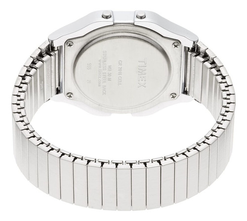 Reloj Digital Timex Originals T78587, Acero Inoxidable, Verde.