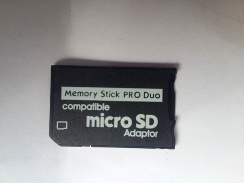 Imagen 1 de 3 de Adaptador De Micro Sd A Memory Stick Pro Duo Para Psp Sony