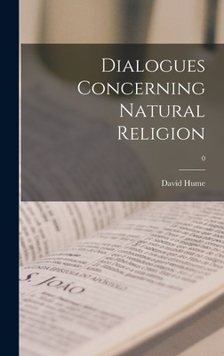 Libro Dialogues Concerning Natural Religion; 0 - Hume, Da...