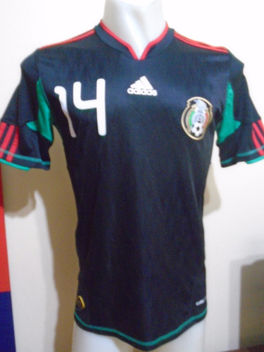 Camiseta Selección México 2010 Chicharito Hernández #14 S- M
