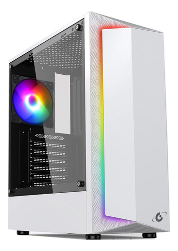 Gabinete Gravity Gr08 Atx Mid Tower Blanco Dimm