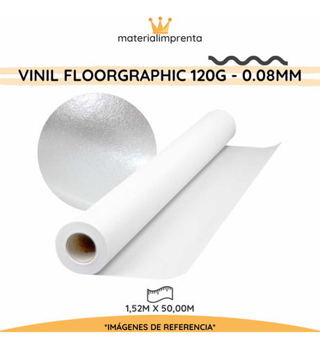 Vinil Floorgraphic Rollo 1,52m X 50,00m