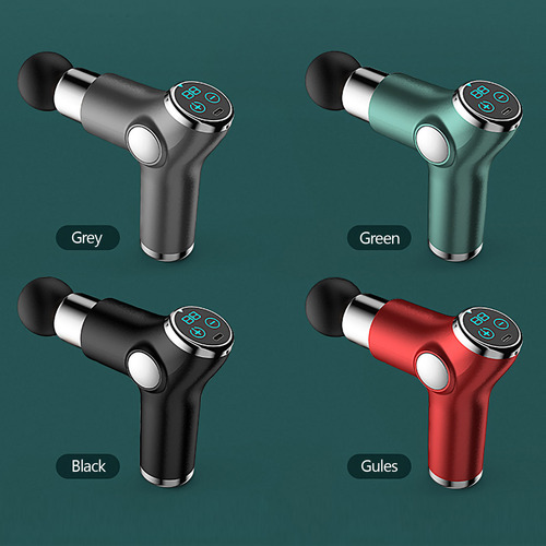 Masajeador Muscular Portátil Para Atletas, 32 Niveles, 4 Cab